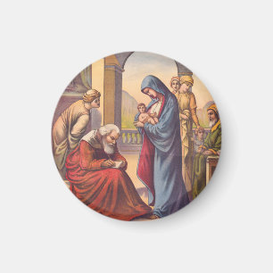 Giving the child John a name Magnet