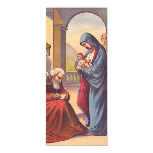 Giving the child John a name Rack Card (Front)