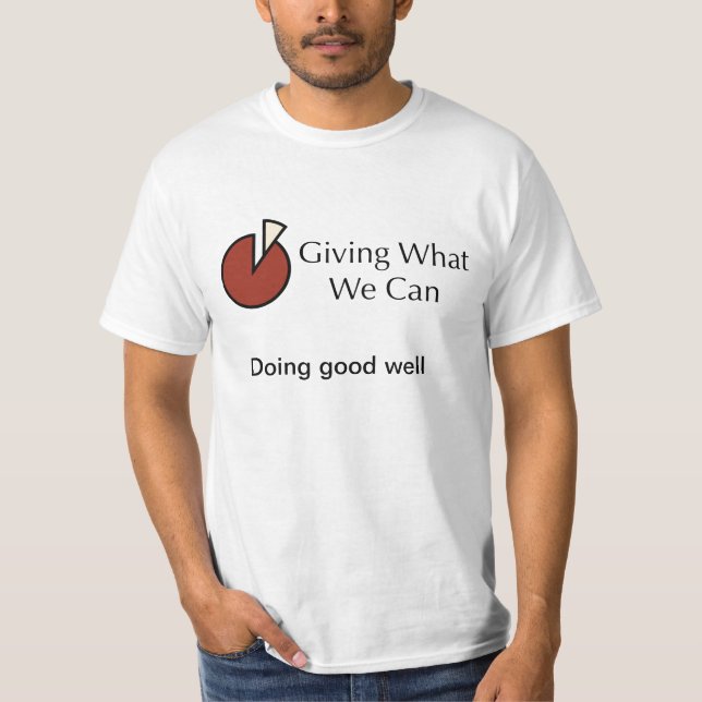 Giving What We Can - 25 T-Shirt (Front)