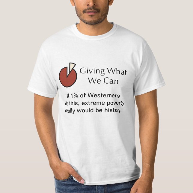 Giving What We Can - 8 T-Shirt (Front)