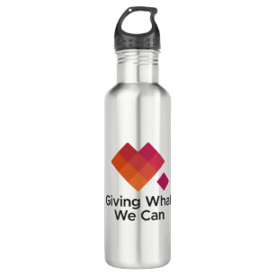 Giving What We Can Logo Centred 710 Ml Water Bottle