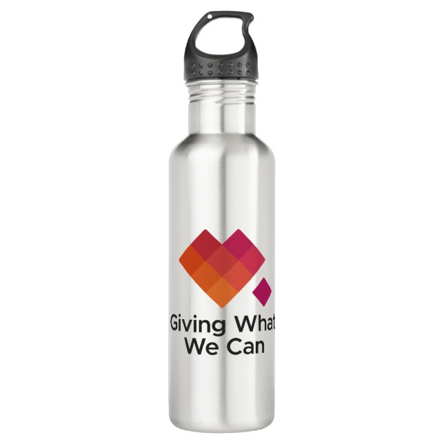 Giving What We Can Logo Centred 710 Ml Water Bottle (Front)