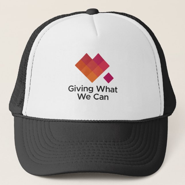 Giving What We Can Logo Centred Trucker Hat (Front)