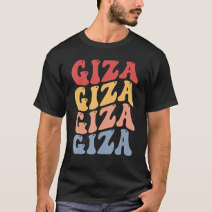 Giza City Groovy Retro T-Shirt