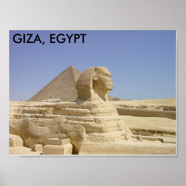 GIZA, EGYPT POSTER (Front)