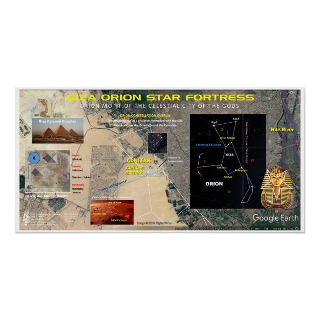 Giza Orion Fortress Poster (Front)