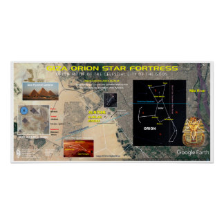 Giza Orion Star Fortress Poster