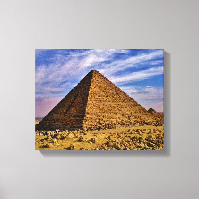 Giza Pyramid Canvas Print (Front)