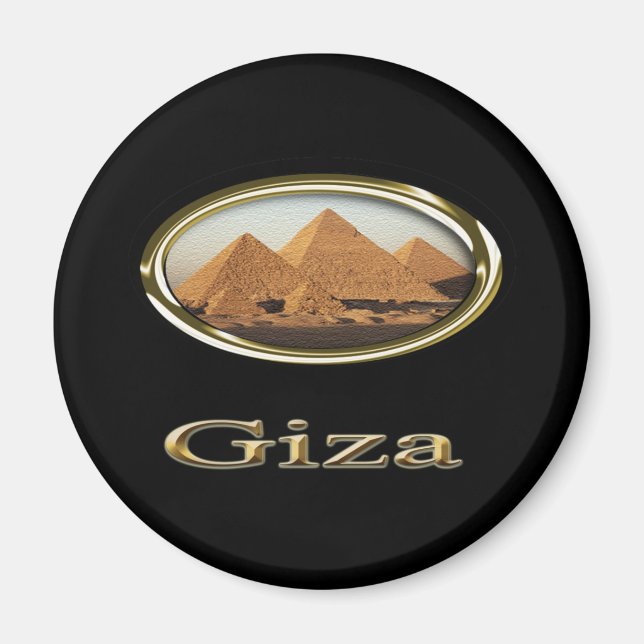 Giza Pyramids Designs Magnet (Front)