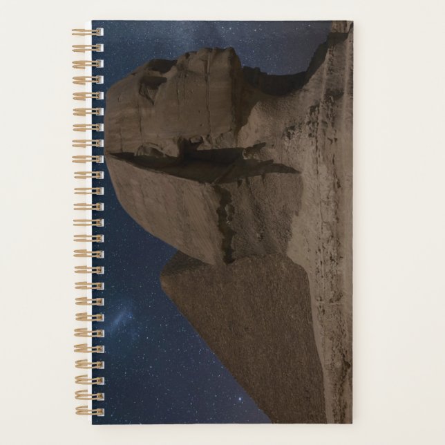 Giza Pyramids Sphinx Pharaoh ancient Egypt Trip Planner (Front)