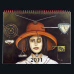 Gizmo #2, 2011 Calendar<br><div class="desc">A unique collection of Leah Saulnier's work all in one place! Usually each individual print would be 10x the amount when sold individually on different sites. Now you can get 14 for a great price and cut them out when the year is over.</div>