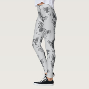 Gizmo   Black & White Pattern Leggings