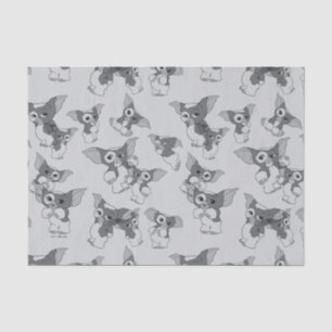 Gizmo   Black & White Pattern Tissue Paper