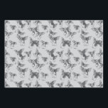 Gizmo | Black & White Pattern Wrapping Paper Sheet<br><div class="desc">Check out this fun black and white pattern featuring Gizmo. But don't feed him after midnight!</div>
