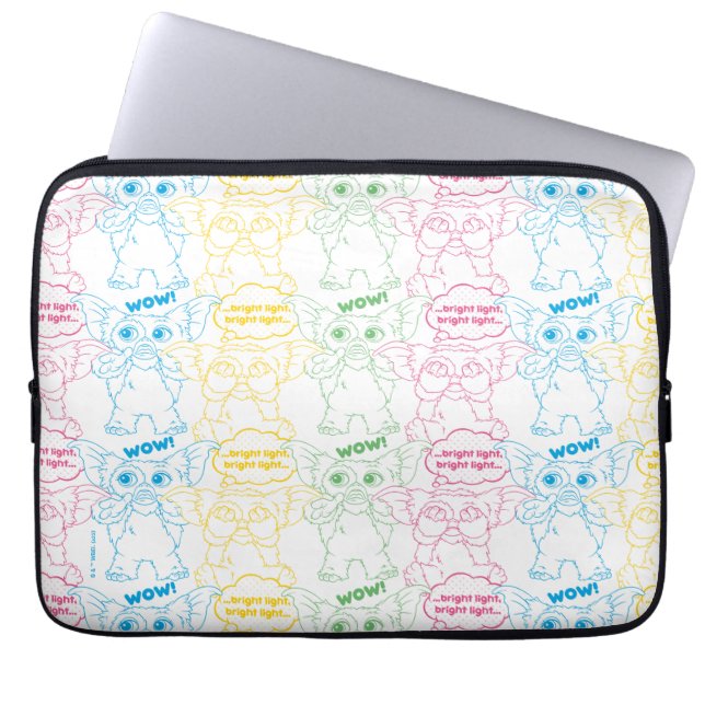 Gizmo | Bright Light! Bright Light! Laptop Sleeve (Front)