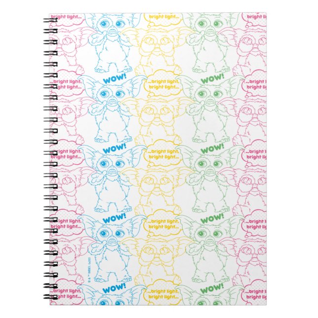 Gizmo | Bright Light! Bright Light! Notebook (Front)