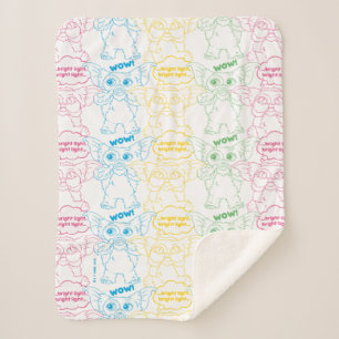 Gizmo   Bright Light! Bright Light! Sherpa Blanket