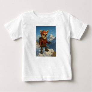 Gizmo Conquers Mont Blanc – The Alpine Adventure Baby T-Shirt