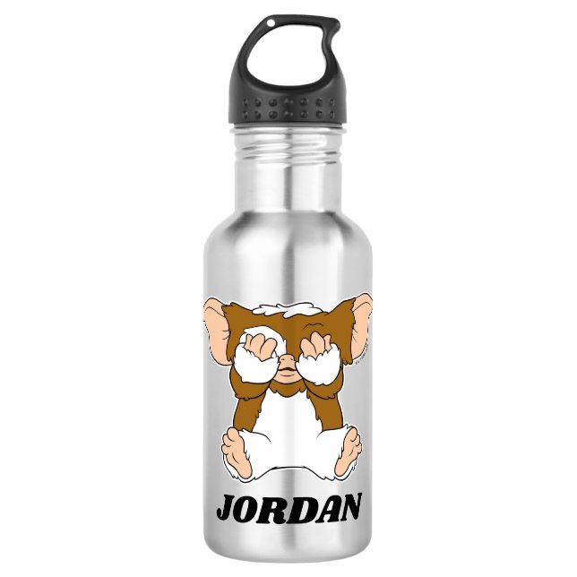 Gizmo | Cute Comic Character | Add Your Name 532 Ml Water Bottle (Front)