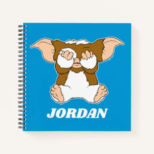 Gizmo   Cute Comic Character   Add Your Name Notebook