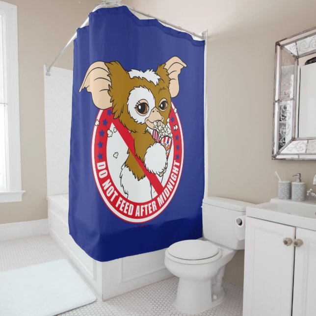 Gizmo | Do Not Feed After Midnight Shower Curtain (In Situ)