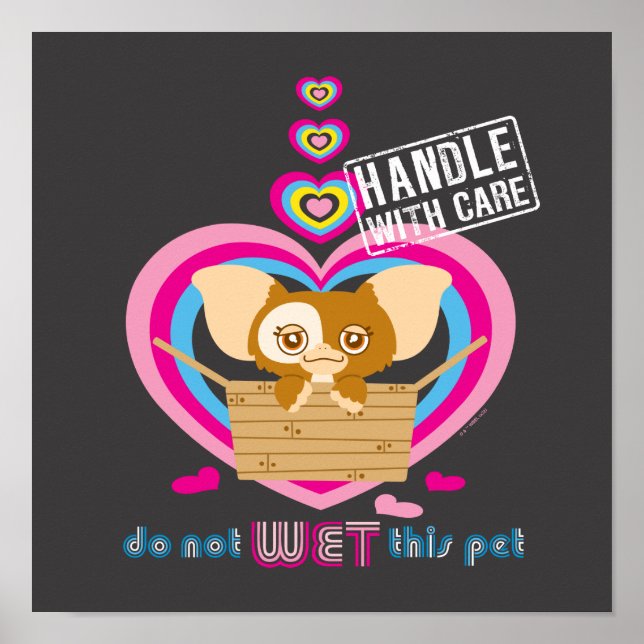 Gizmo | Do Not Wet This Pet Poster (Front)