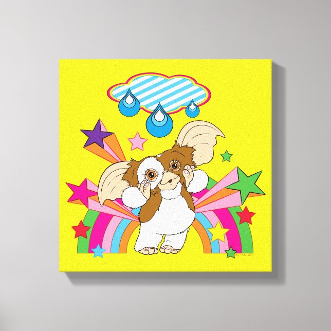 Gizmo | Dreaming of Raindrops Canvas Print (Front)