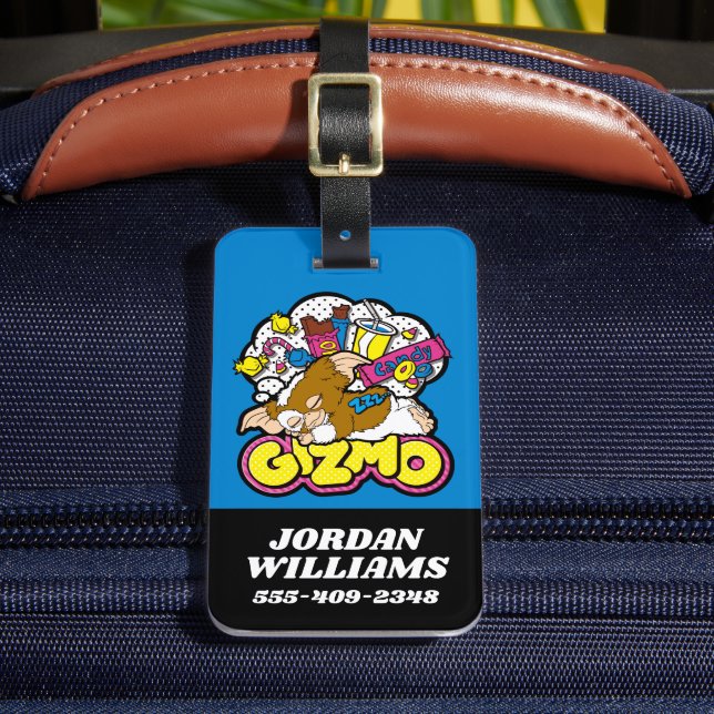 Gizmo | Dreaming of Sweets Luggage Tag (Front Insitu 2)