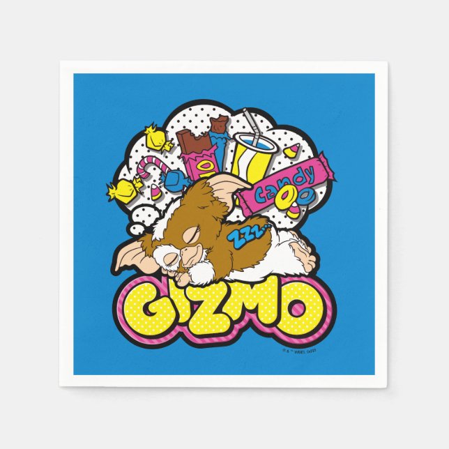 Gizmo | Dreaming of Sweets Napkin (Front)