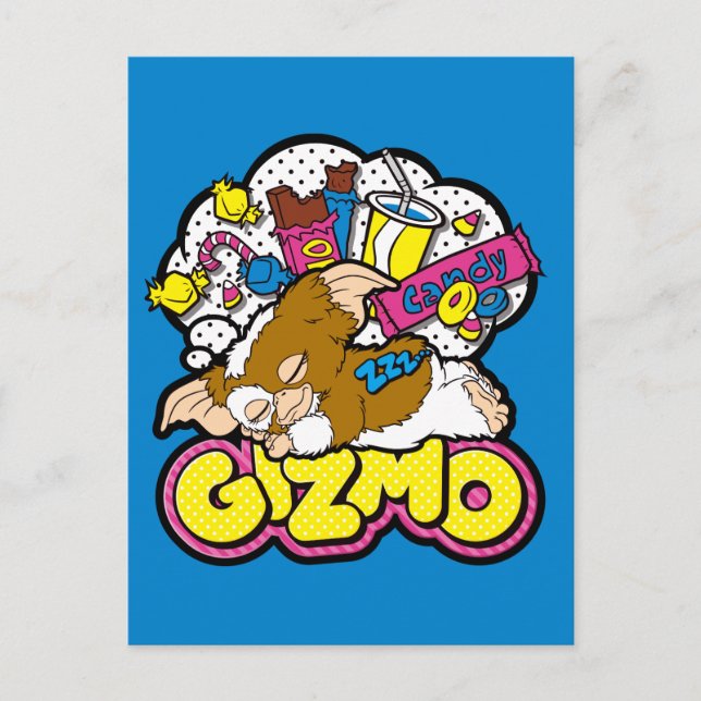 Gizmo | Dreaming of Sweets Postcard (Front)