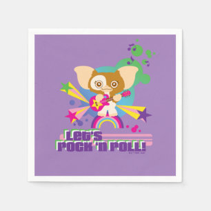 Gizmo   Let's Rock 'n Roll Napkin