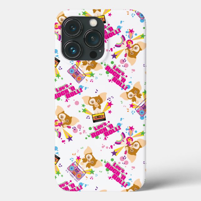 Gizmo | Let's Rock 'n Roll Pattern Case-Mate iPhone Case (Back)