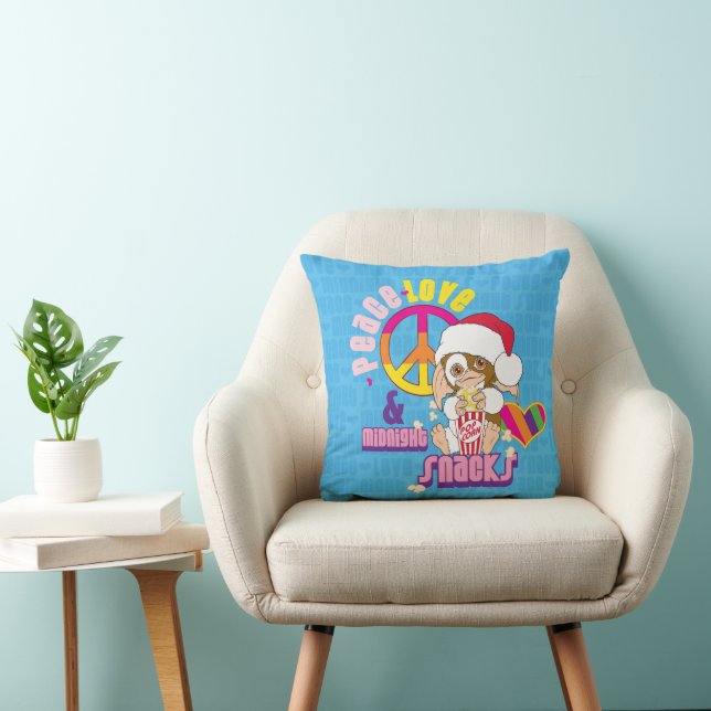 Gizmo | Peace Love & Midnight Snacks Cushion (Chair)