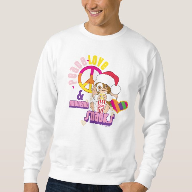 Gizmo | Peace Love & Midnight Snacks Sweatshirt (Front)