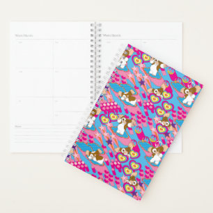 Gizmo Pink Peace & Love Pattern Planner