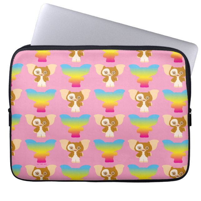 Gizmo | Rainbow Pattern Laptop Sleeve (Front)