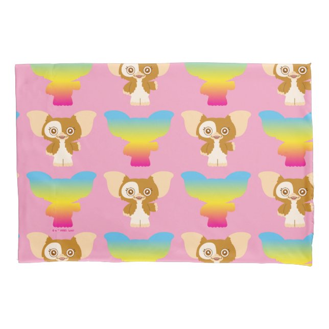 Gizmo | Rainbow Pattern Pillowcase (Front)