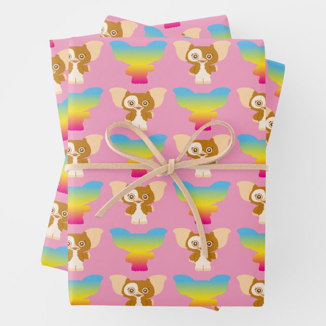 Gizmo | Rainbow Pattern Wrapping Paper Sheet (In situ)