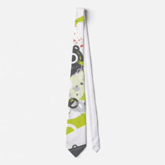 Gizmo Retro Modern Abstract Tie