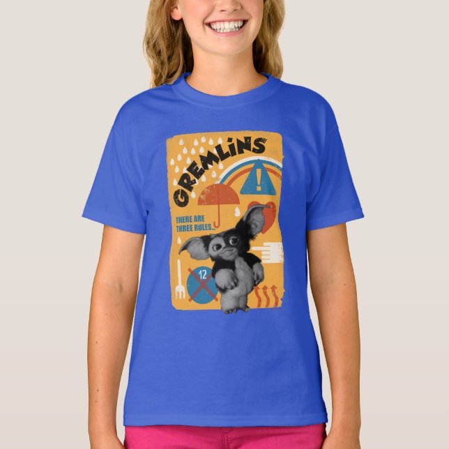 Gizmo | There Are Three Rules T-Shirt (Front)