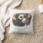 Gizmo There Will Be Mayhem Cushion<br><div class="desc">Featuring the adorable yet unpredictable Gizmo™ from Gremlins™, this charming design captures the sweet innocence that fans know comes with a mischievous twist. With soft, detailed illustration and expressive eyes, the artwork perfectly balances cute and chaotic — a reminder that even the most lovable creatures come with a few important...</div>