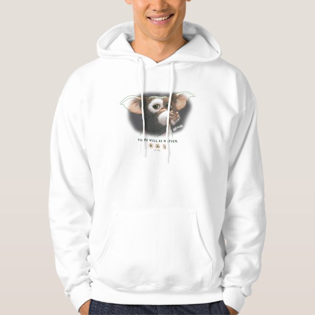 Gizmo There Will Be Mayhem Hoodie (Front)