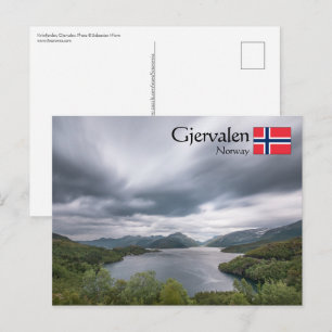 Gjervalen Norway Postcard