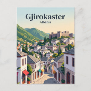 Gjirokaster, Albania Postcard