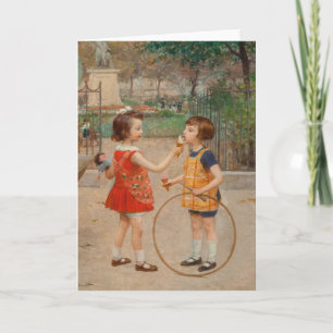 Glaces du Jour Victor Gabriel Gilbert Card