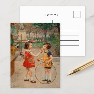 Glaces du Jour | Victor Gabriel Gilbert Postcard