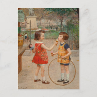 Glaces du Jour | Victor Gabriel Gilbert Postcard