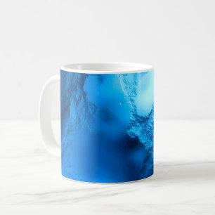 Glacial Blue Drift Coffee Mug