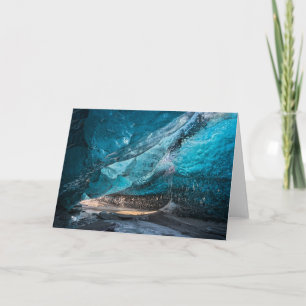 Glacial Cave Vatnajoekull National Park, Iceland Card