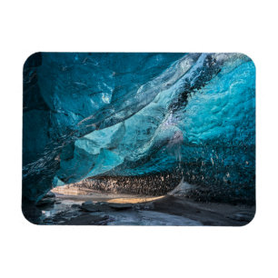 Glacial Cave   Vatnajoekull National Park, Iceland Magnet